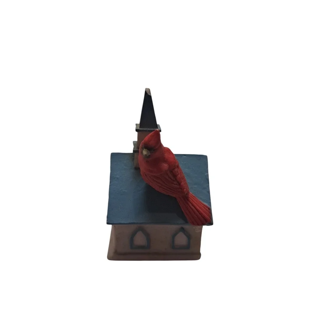 Lenox Garden Birdhouse Thimble Cardinal‎ / Downy Woodpecker / Eastern Bluebird